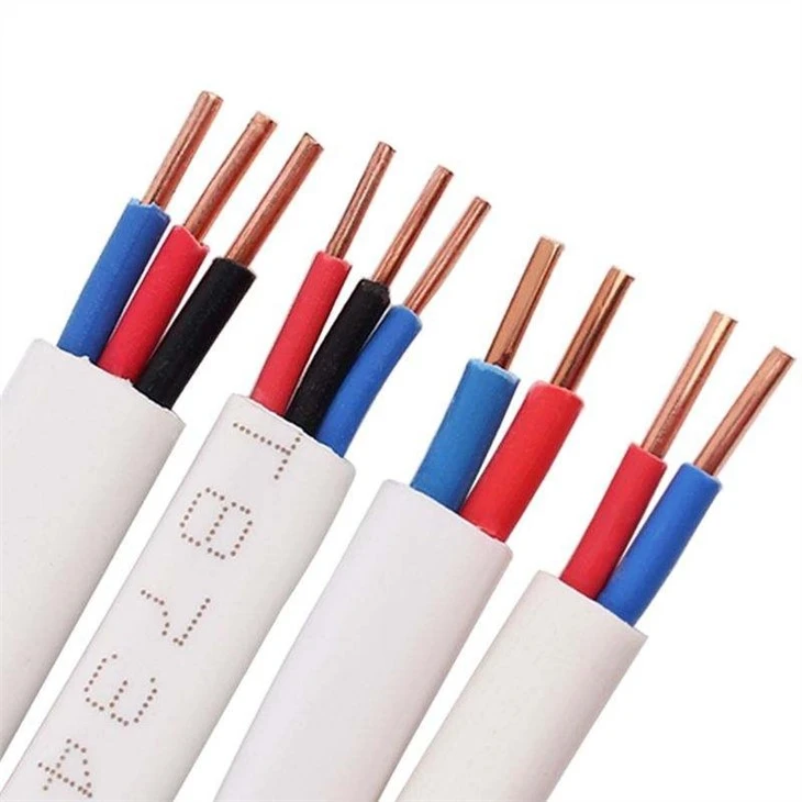 450/750V BVVB Flat Copper Electrical Wire for House Wiring